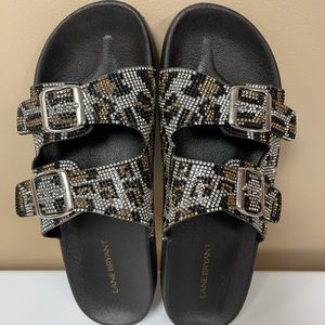 Lane Bryant Gemstone Sandals- LIKE NEW